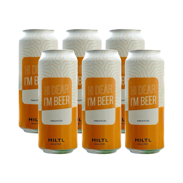 Hiltl Bier Lager naturtrüb 6 x 500ml