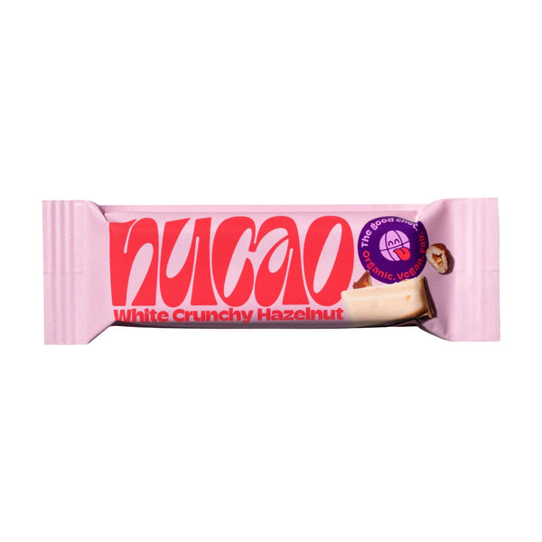 Nucao Schokoriegel - White Crunchy Hazelnut Bio 33g