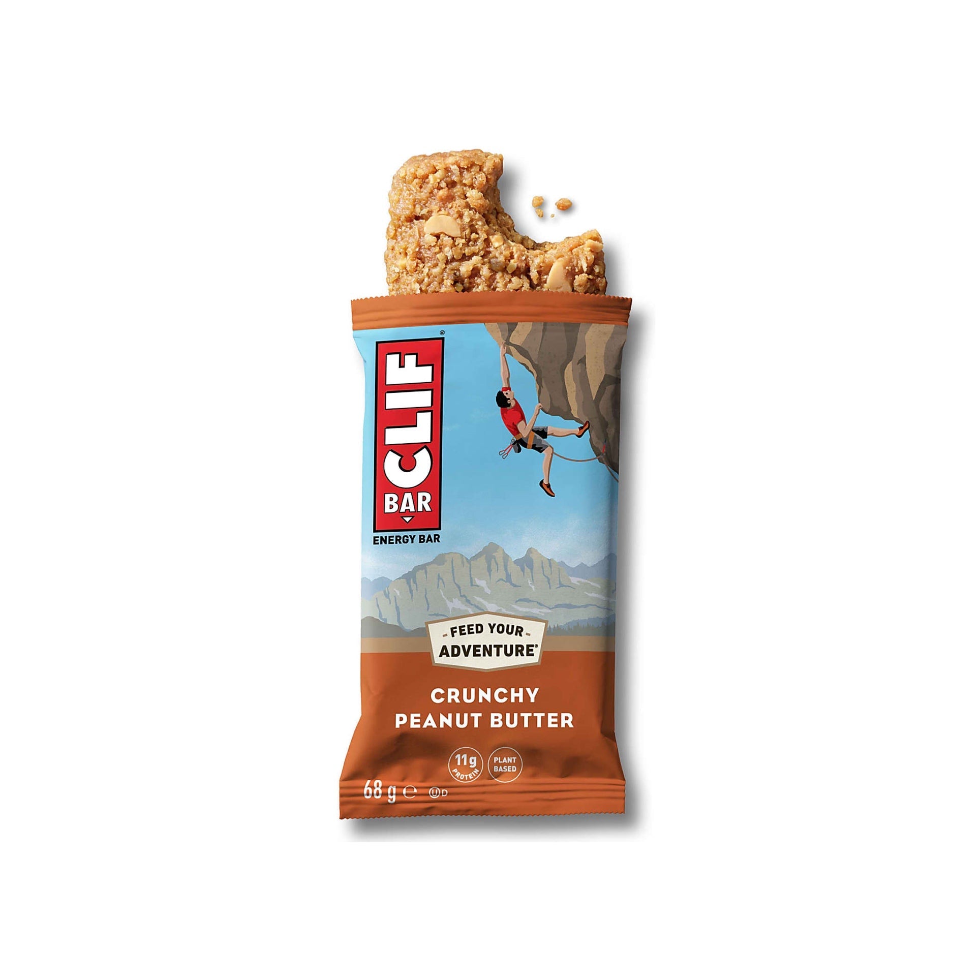 CLIF Bar Crunchy Peanut Butter 12 x 68g