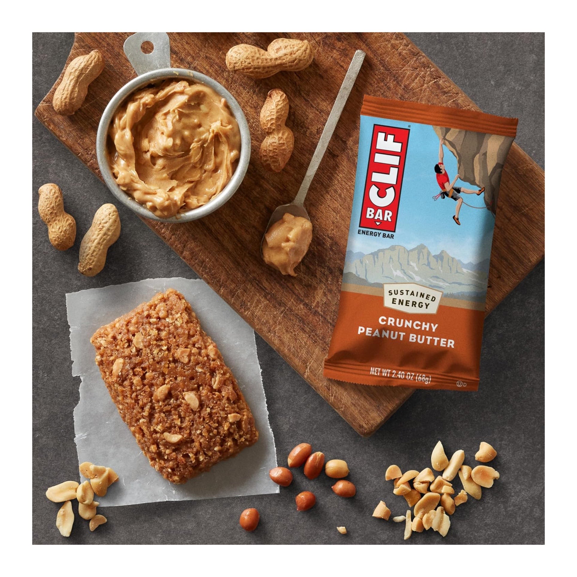 CLIF Bar Crunchy Peanut Butter 12 x 68g