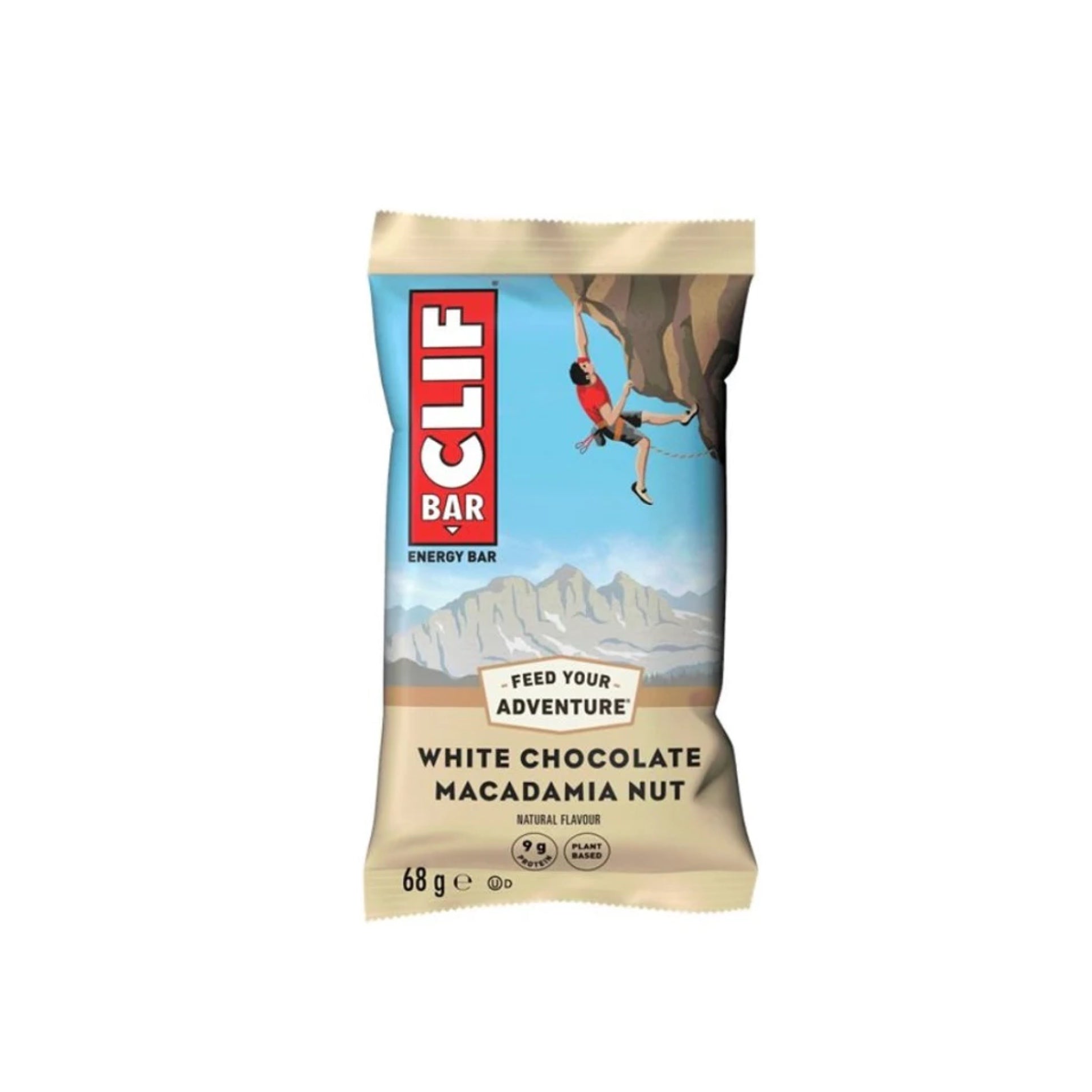 CLIF Bar White Chocolate Macadamia Nut 12 x 68g