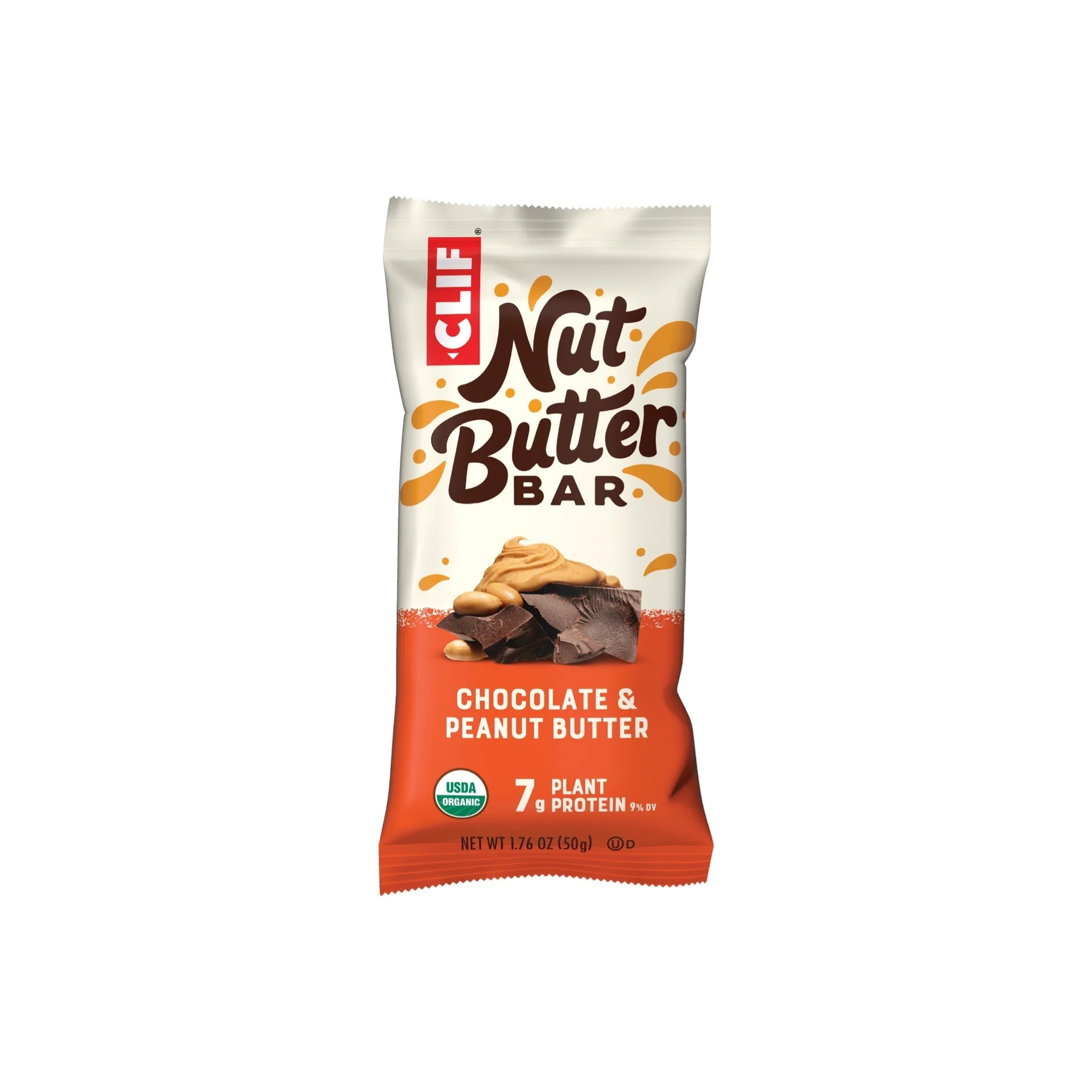 CLIF Bar Chocolate Peanut Butter Organic 12 x 50g