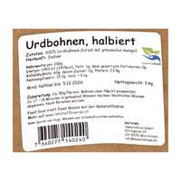 Urdbohnen halbiert 1kg