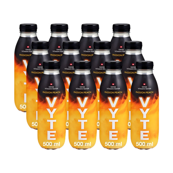 Vitamin Wasser Peach Passion 12 x 500ml