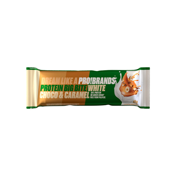 Protein BigBite White Choco & Caramel 45g
