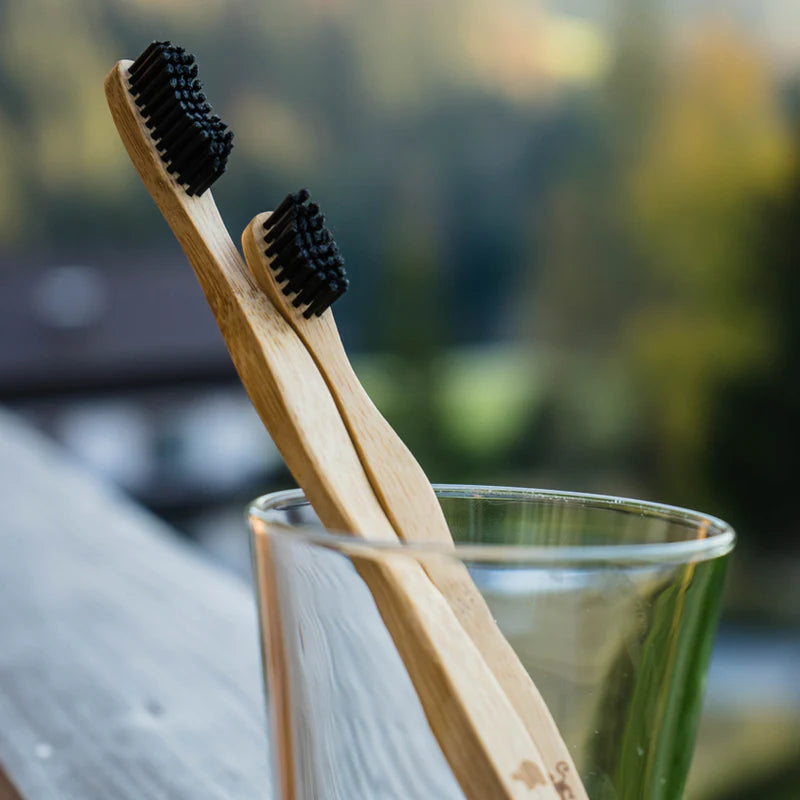 Brosse à dents Bamboo Wave - Lot de 4 
