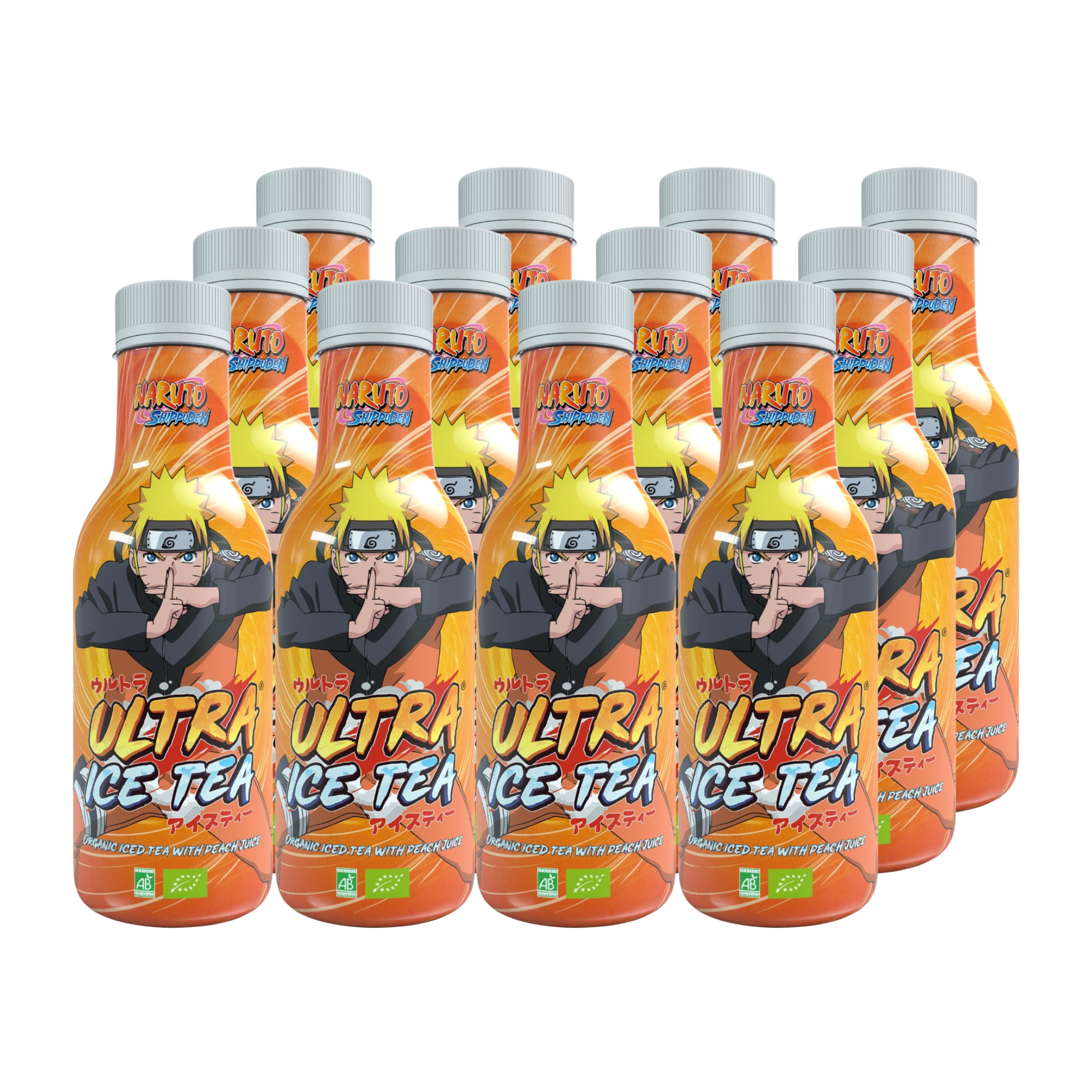 Ultra Ice Tea - Naruto Pfirsich Bio 12 x 500ml