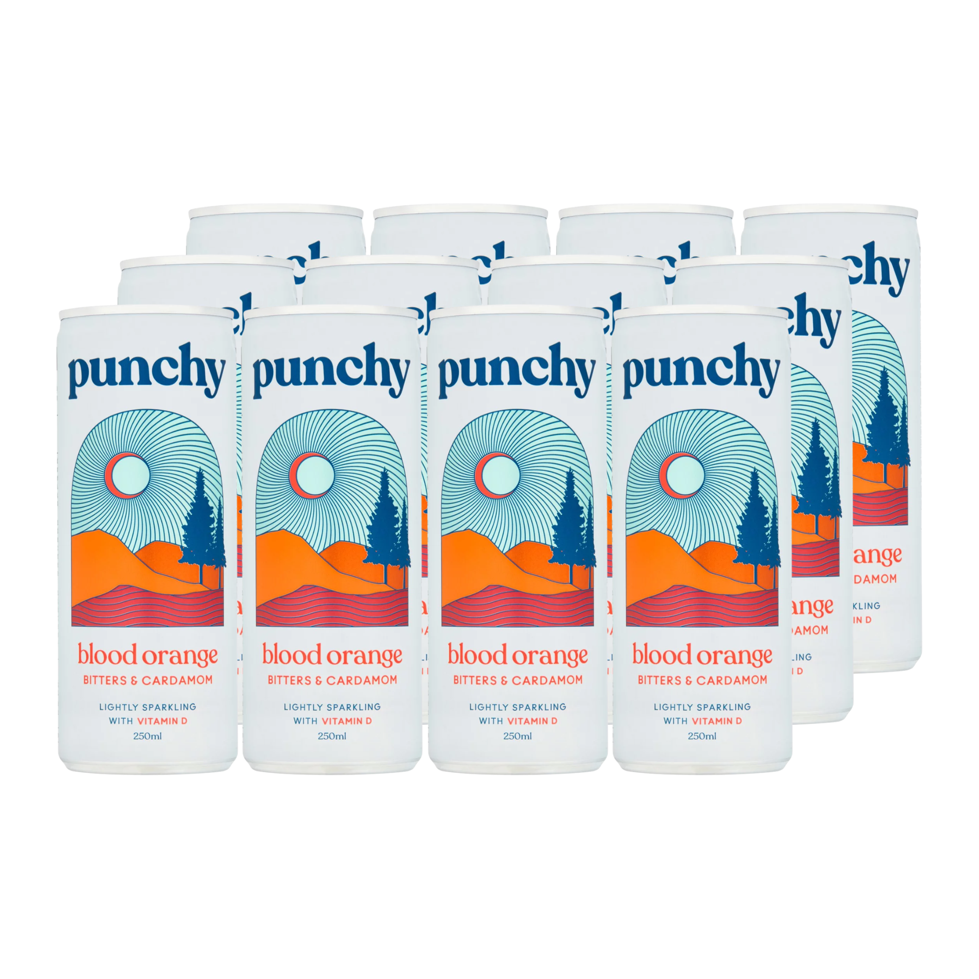 Punchy Drink - Blood Orange 12 x 250ml