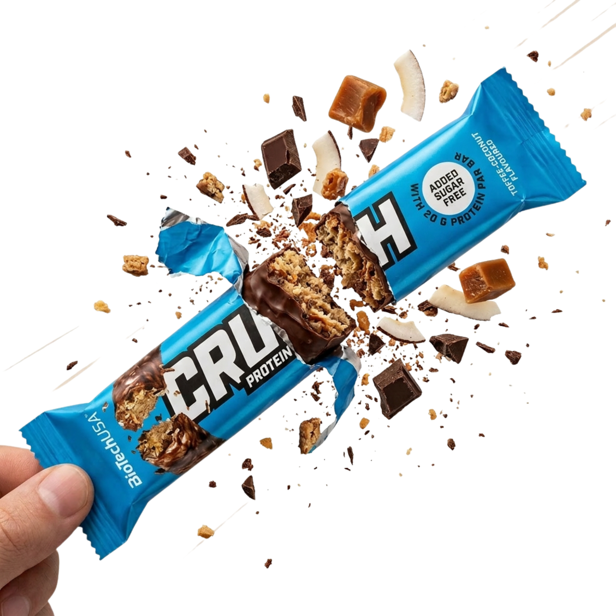 Protein Bar Crush Toffee Coconut 12 x 64g