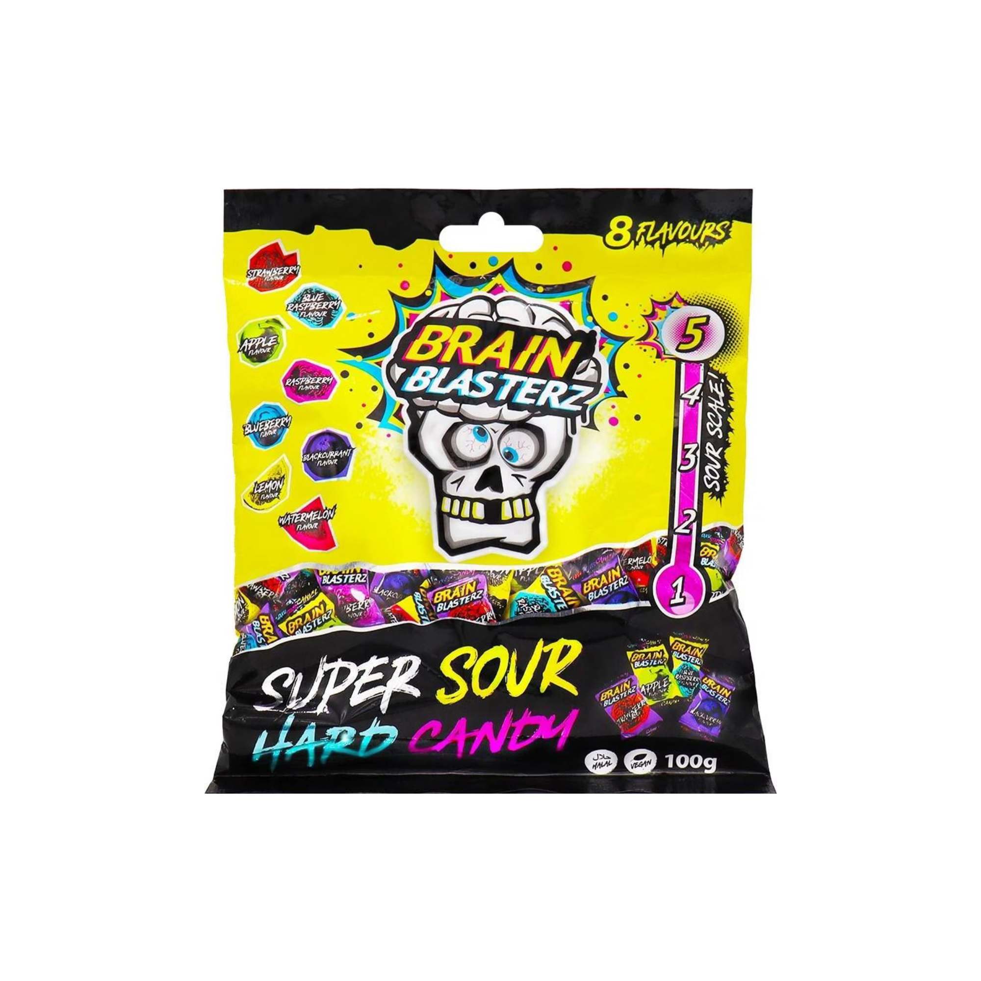 Super Sour Hard Candy 100g