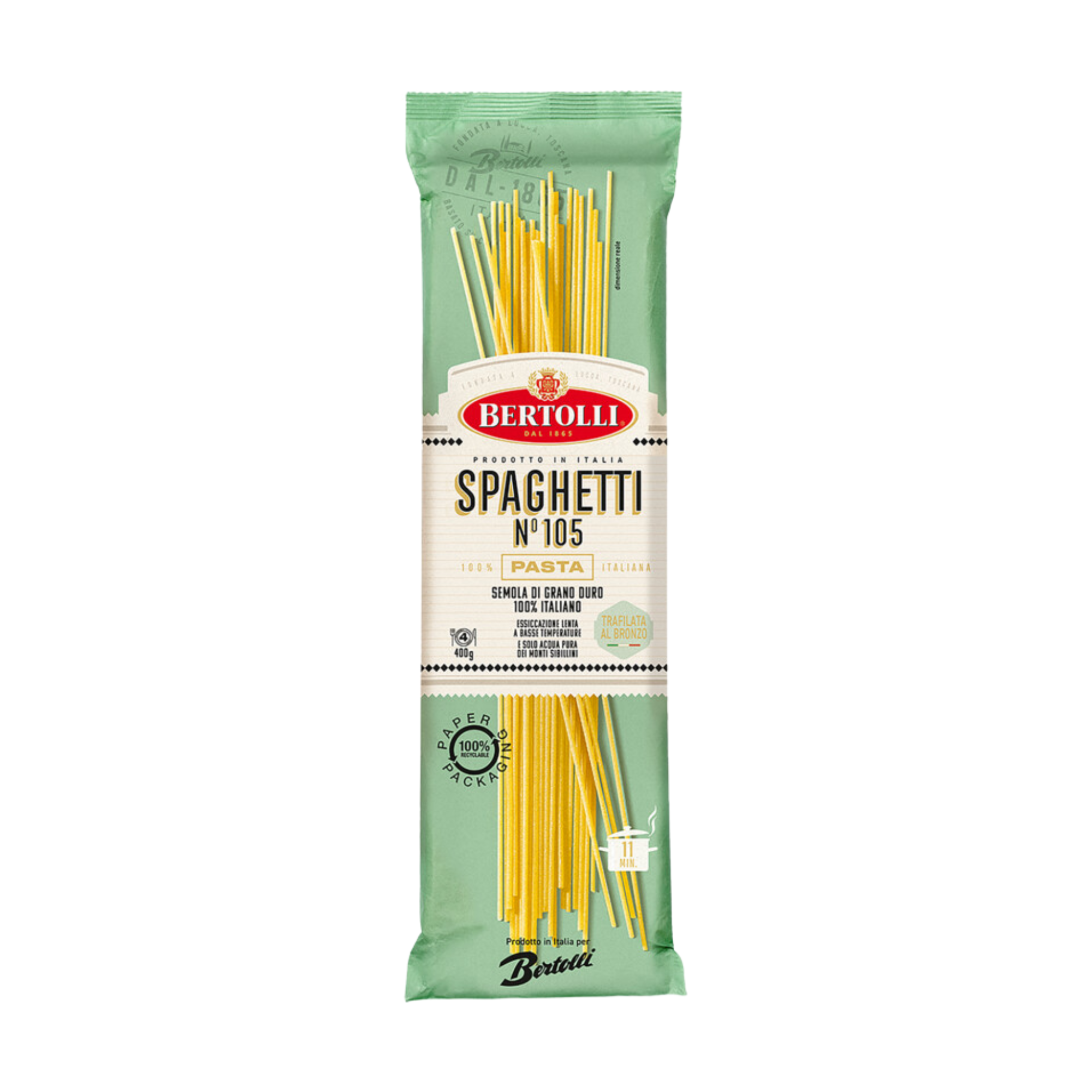 Bertolli Spaghetti No. 105 - 400g