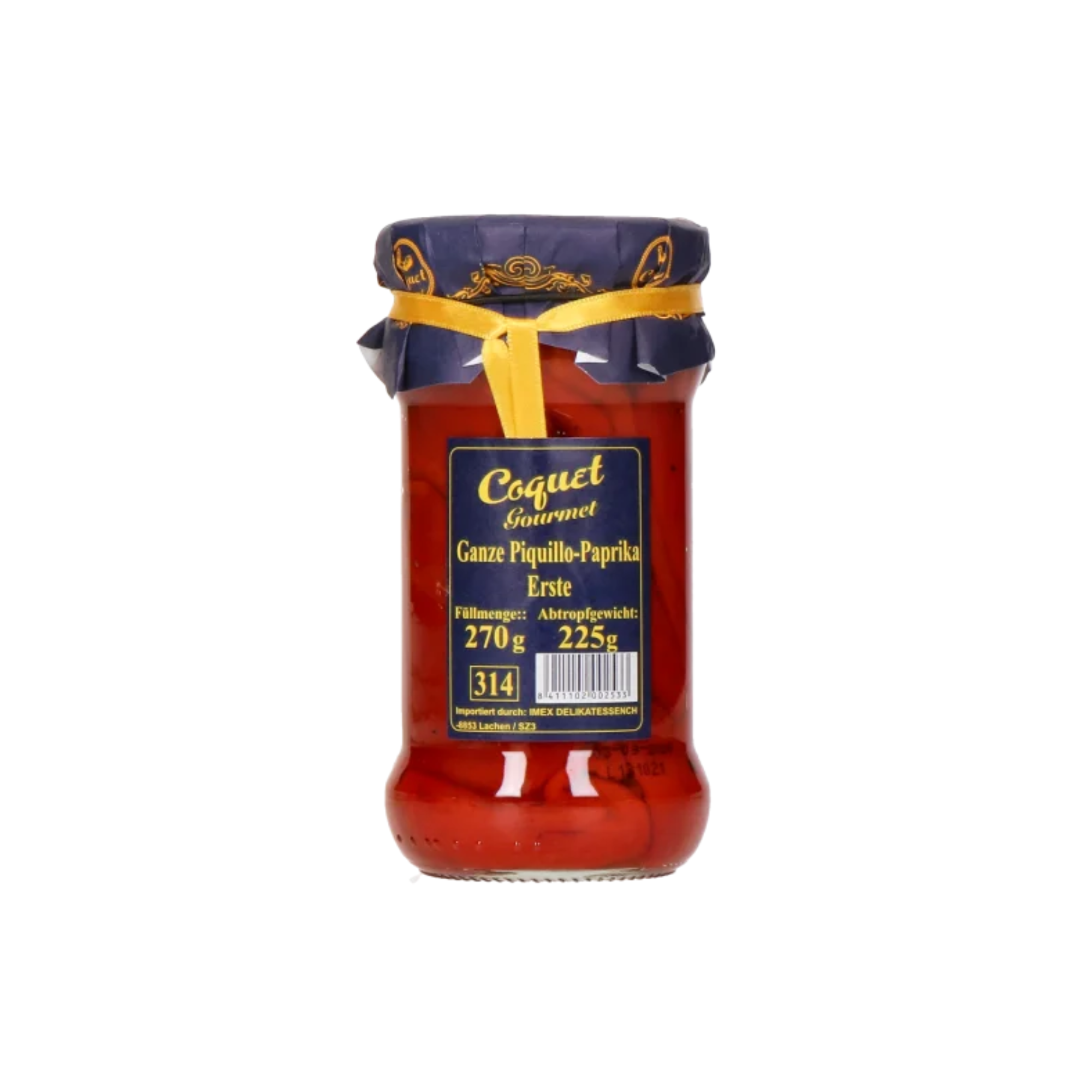 Rote Peperoni grilliert 270g