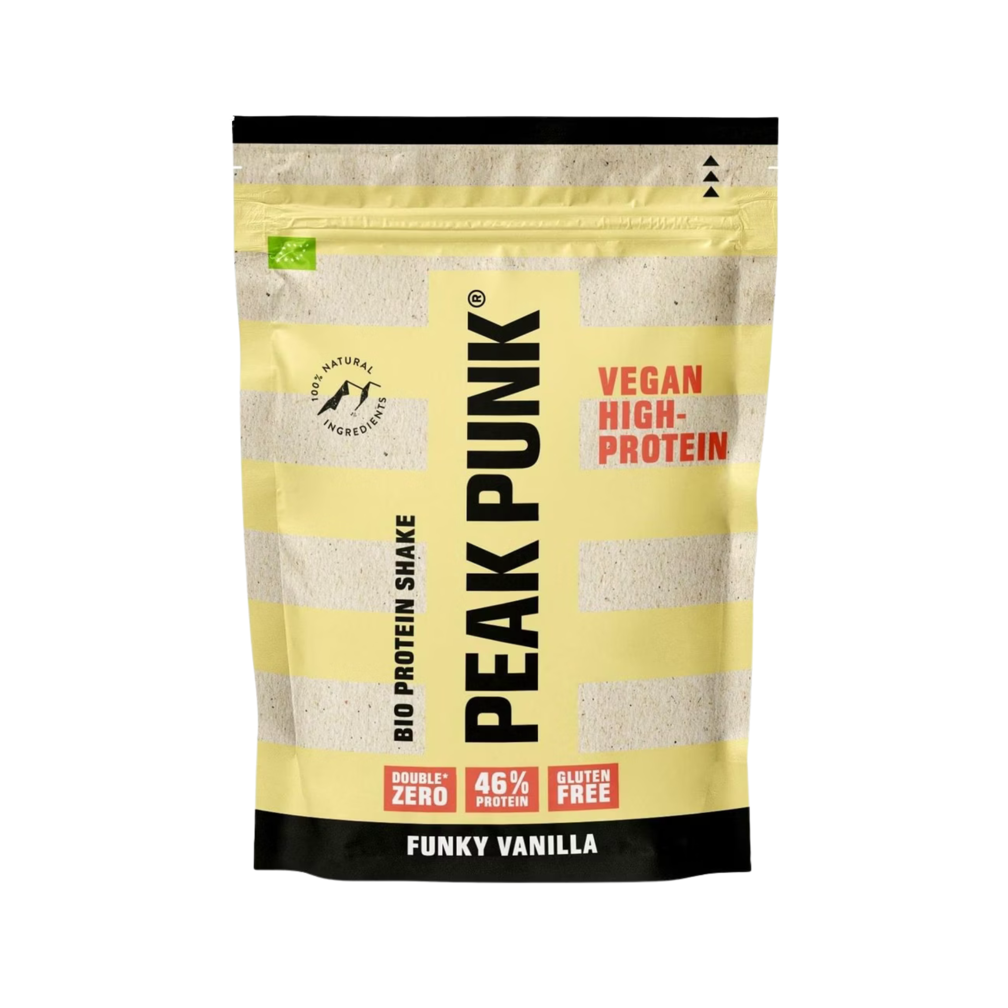 High Protein Shake Pulver - Funky Vanilla Bio 250g