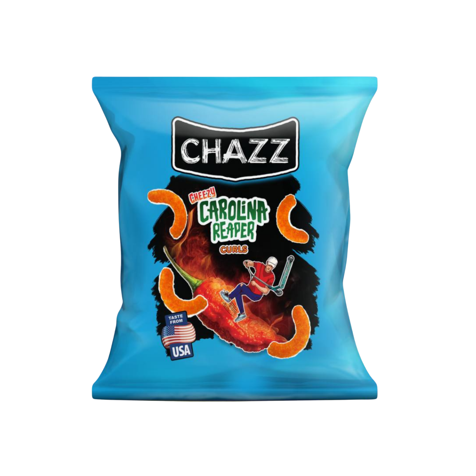 Maisflips mit Carolina-Reaper-Pfeffer 100g