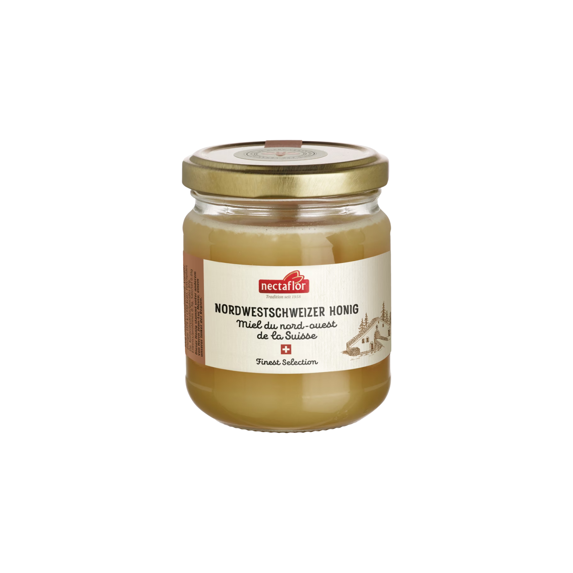 Miel cristallisé du Nord-Ouest de la Suisse 250g