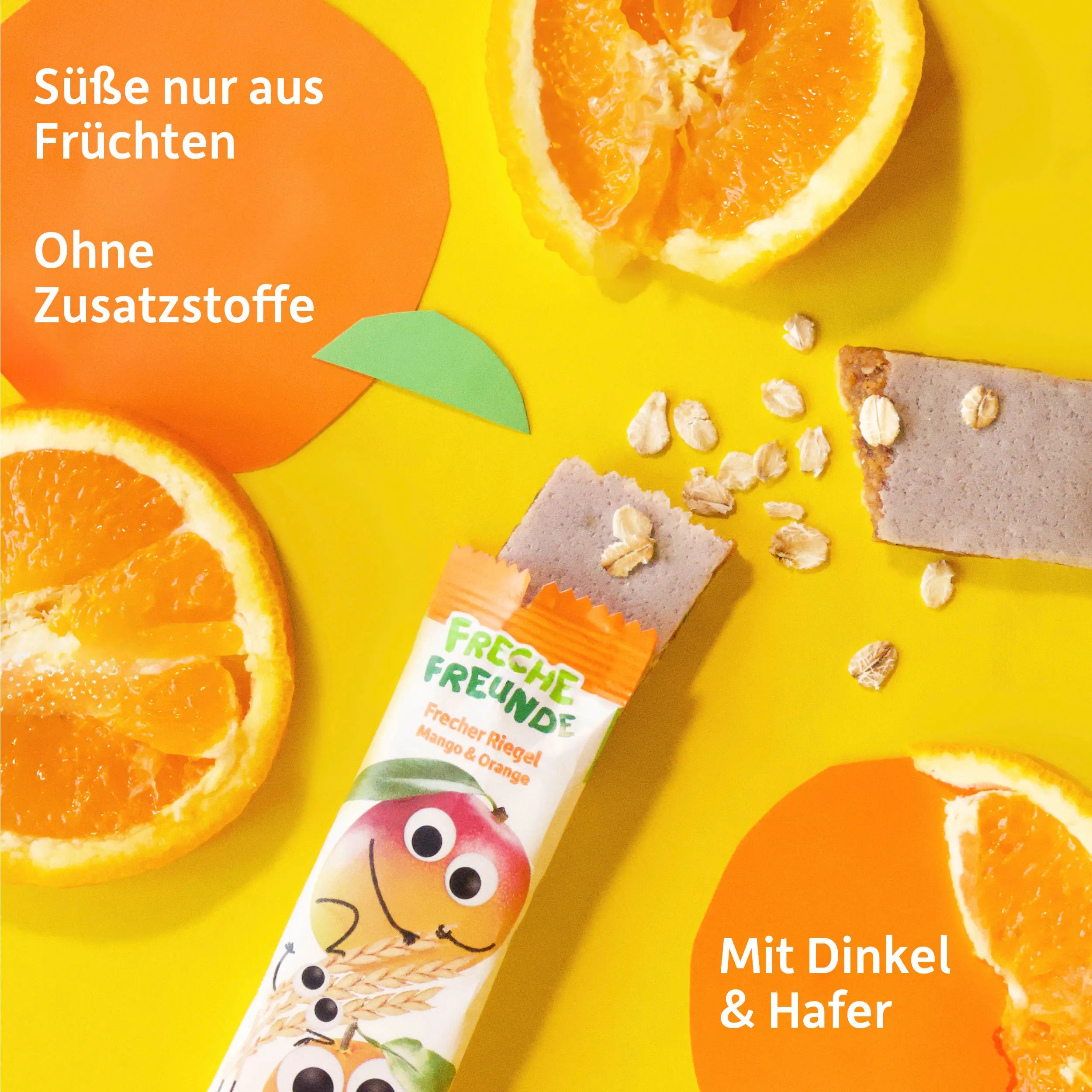 Riegel Mango Orange Bio 4er Pack - 92g