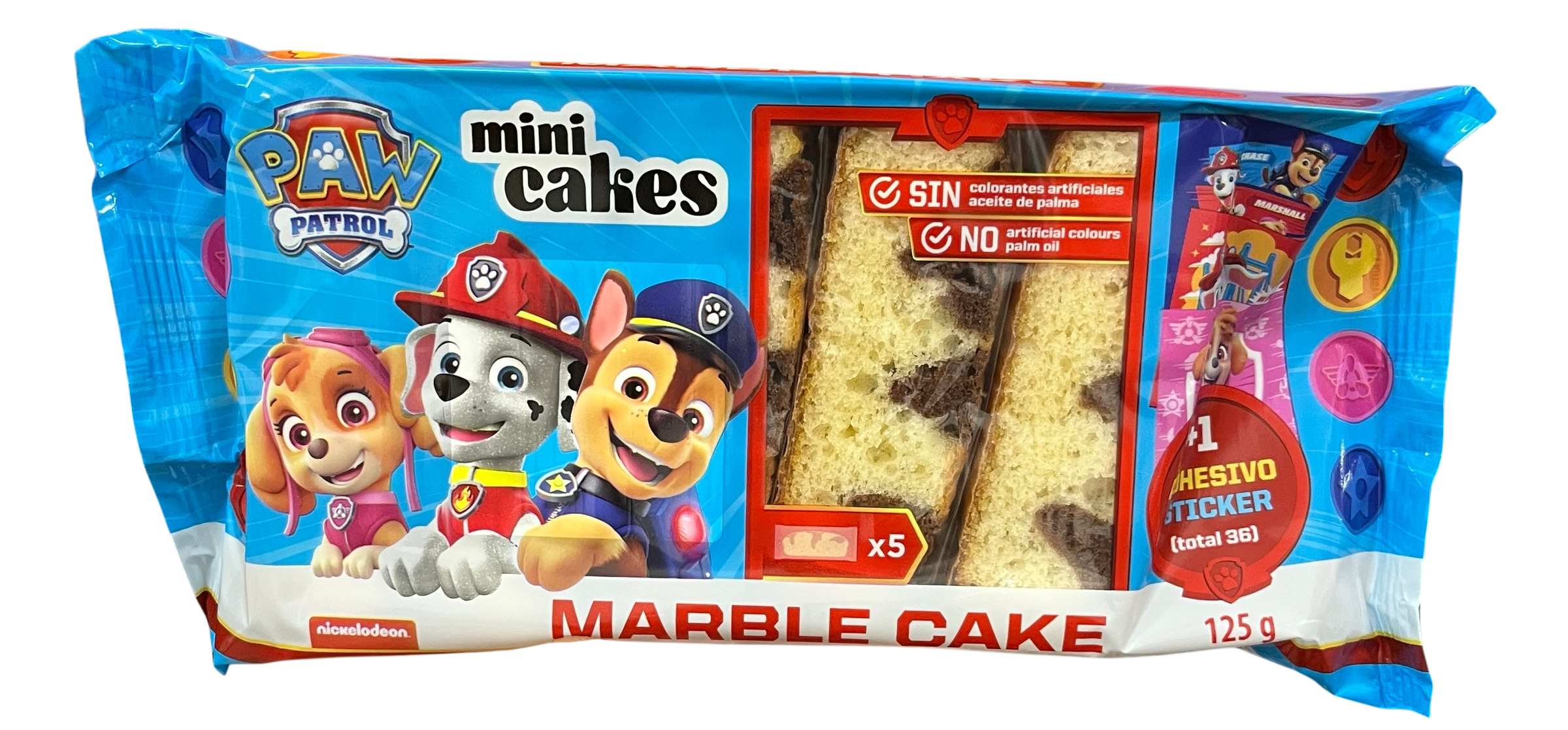 Marmor Mini Cakes Paw Patrol 125g