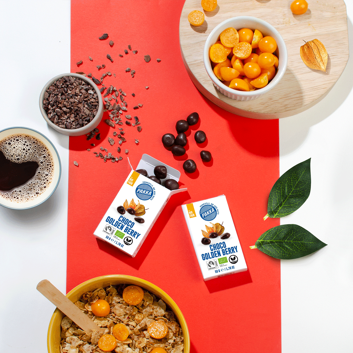 Schoko Golden Berry Physalis Fairtrade & Bio 50g