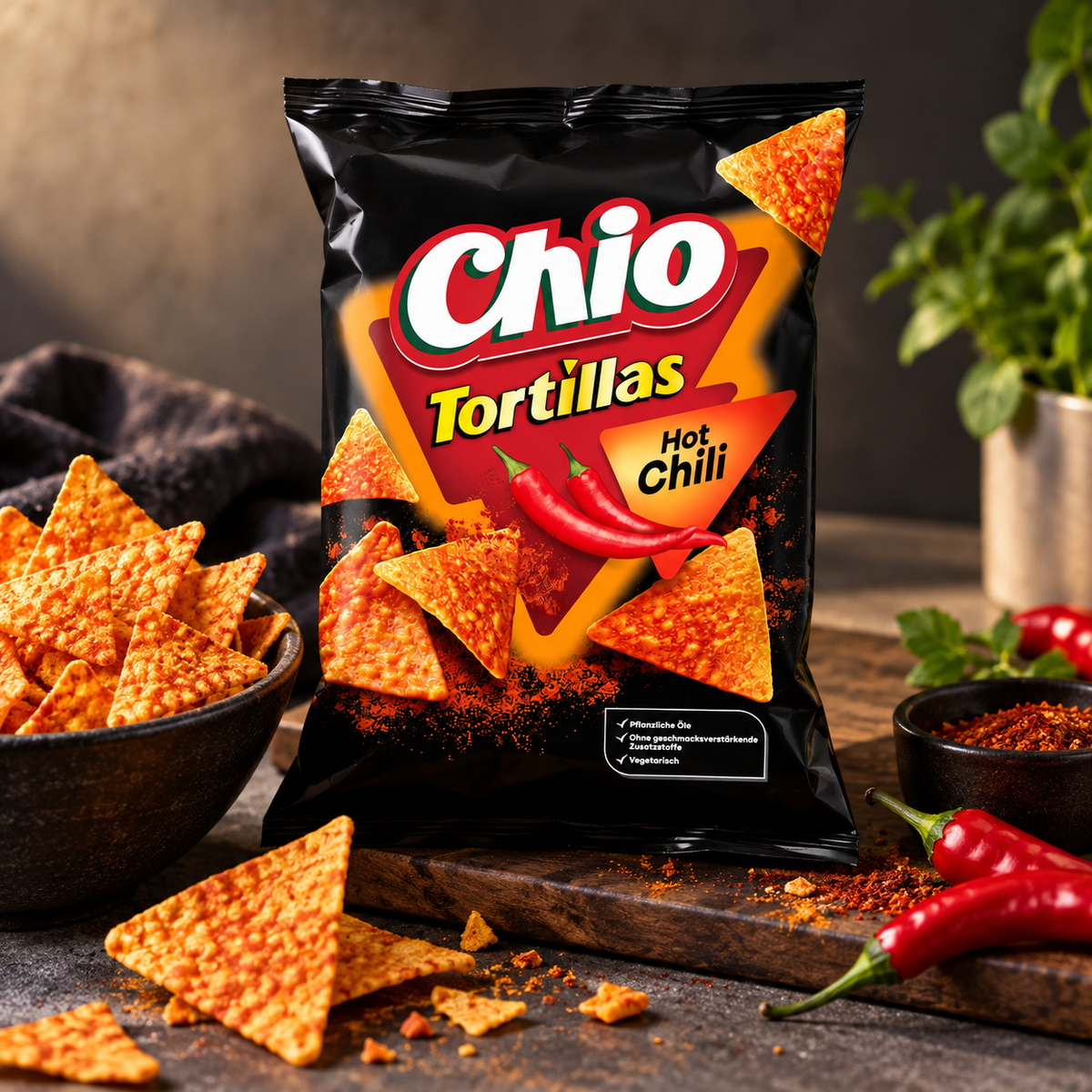 Chio Tortillas Hot Chili 110g