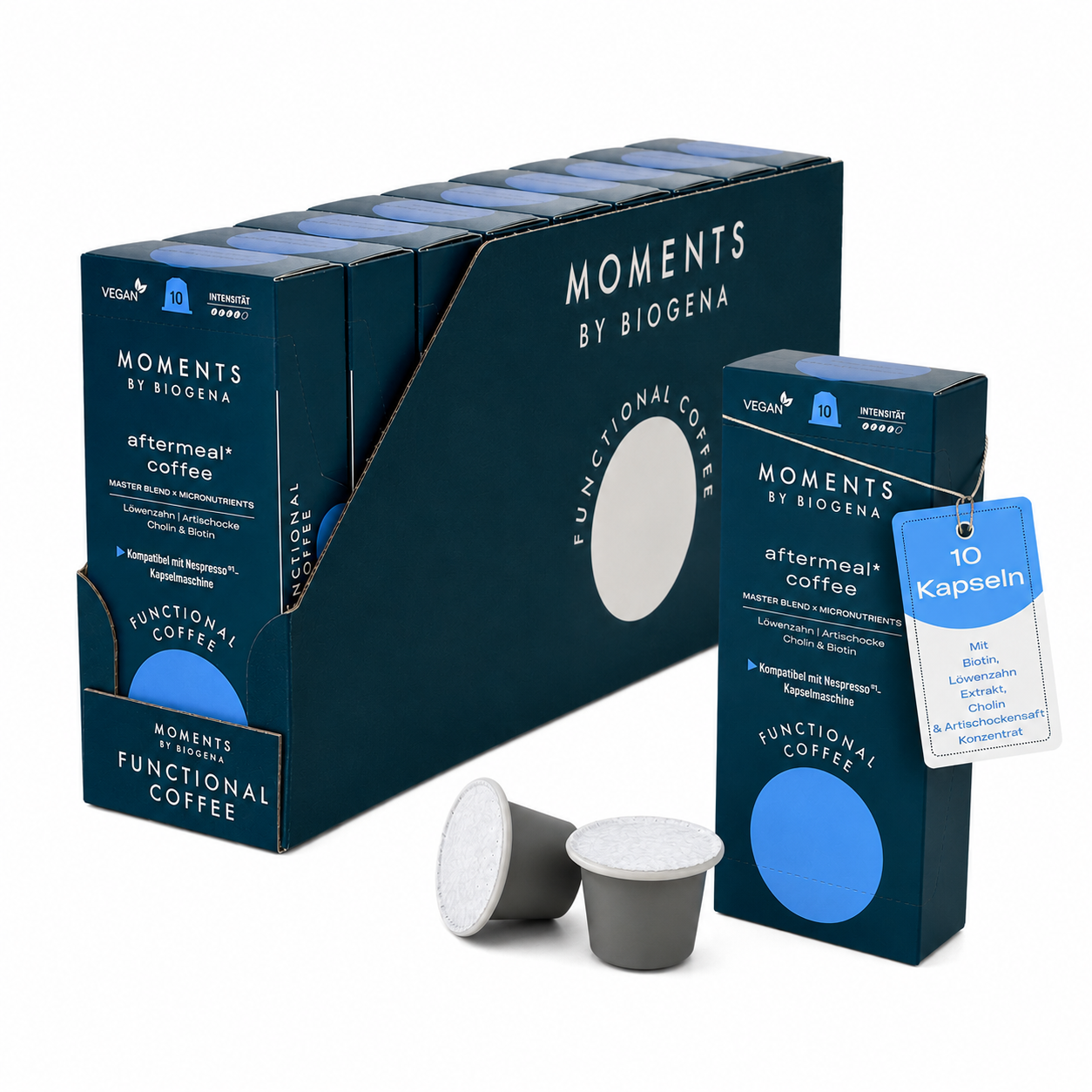 Coffee Capsules Functional Coffee - Aftermeal Coffee 10 x 55g