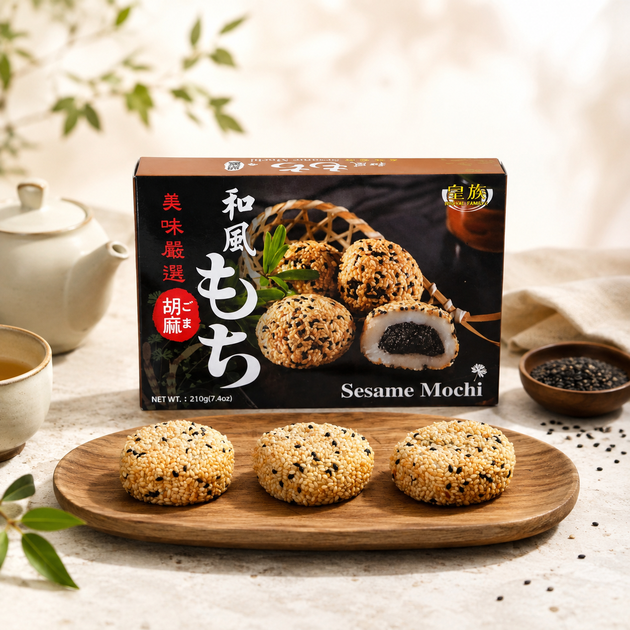 Mochi Sesam 210g