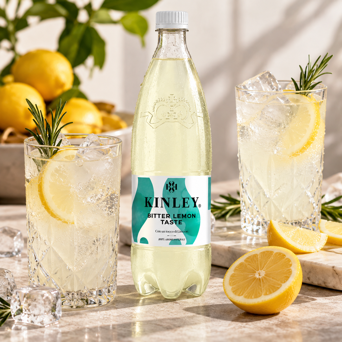 Kinley Bitter Lemon 6 x 1L