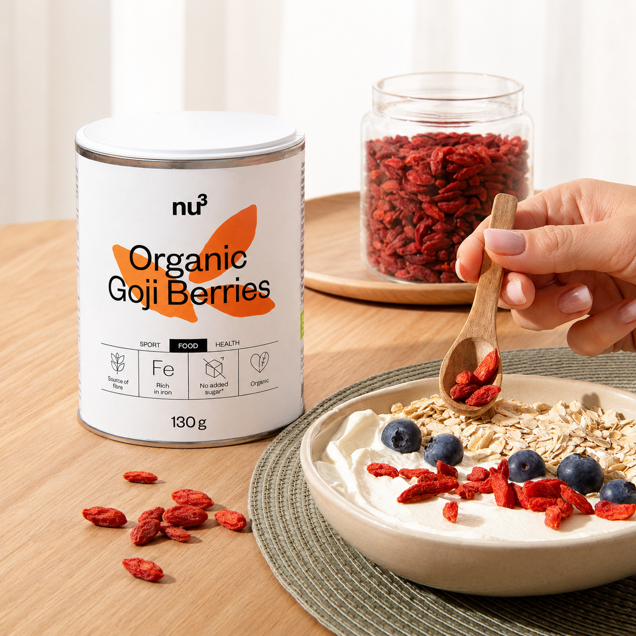 nu3 Goji Beeren Bio 130g