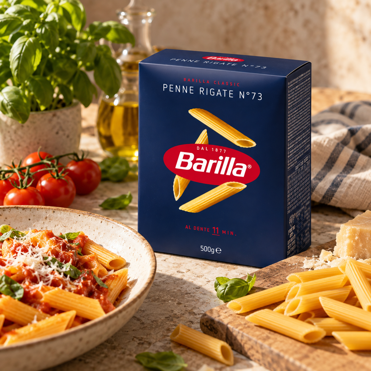 Barilla Penne Rigate N°73 - 500g