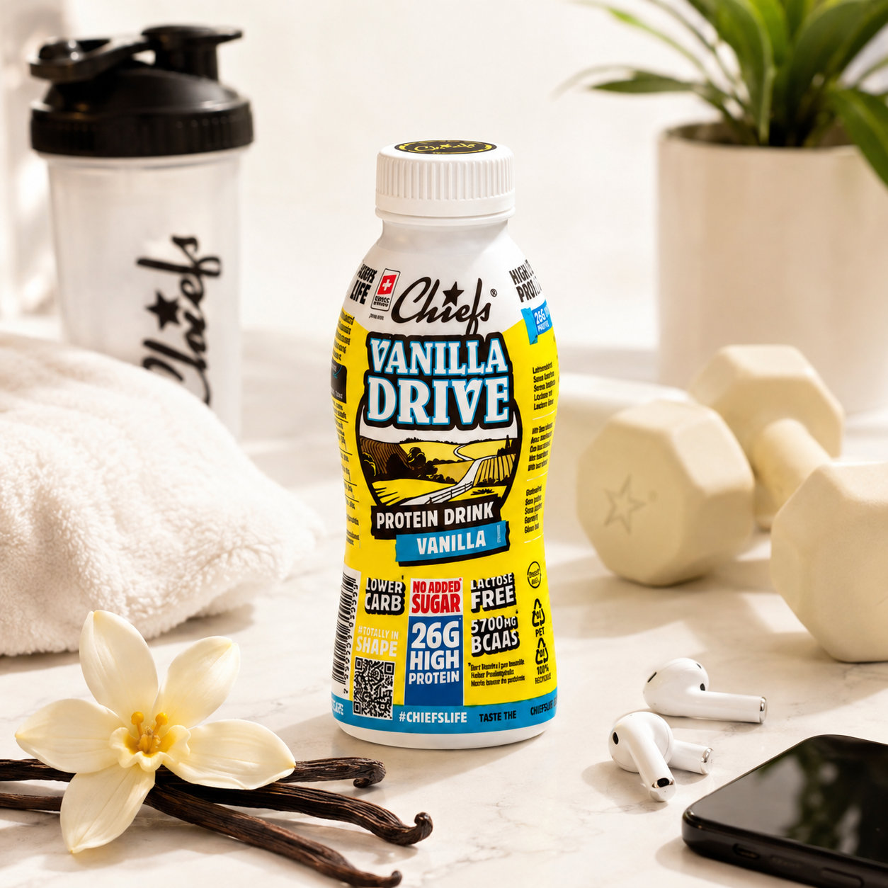 Protein Drink Vanilla Drive 8 x 330ml
