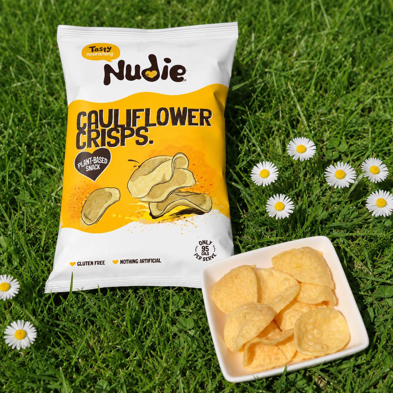 Cauliflower Crisps - Cheese Caramelised Onion 80g