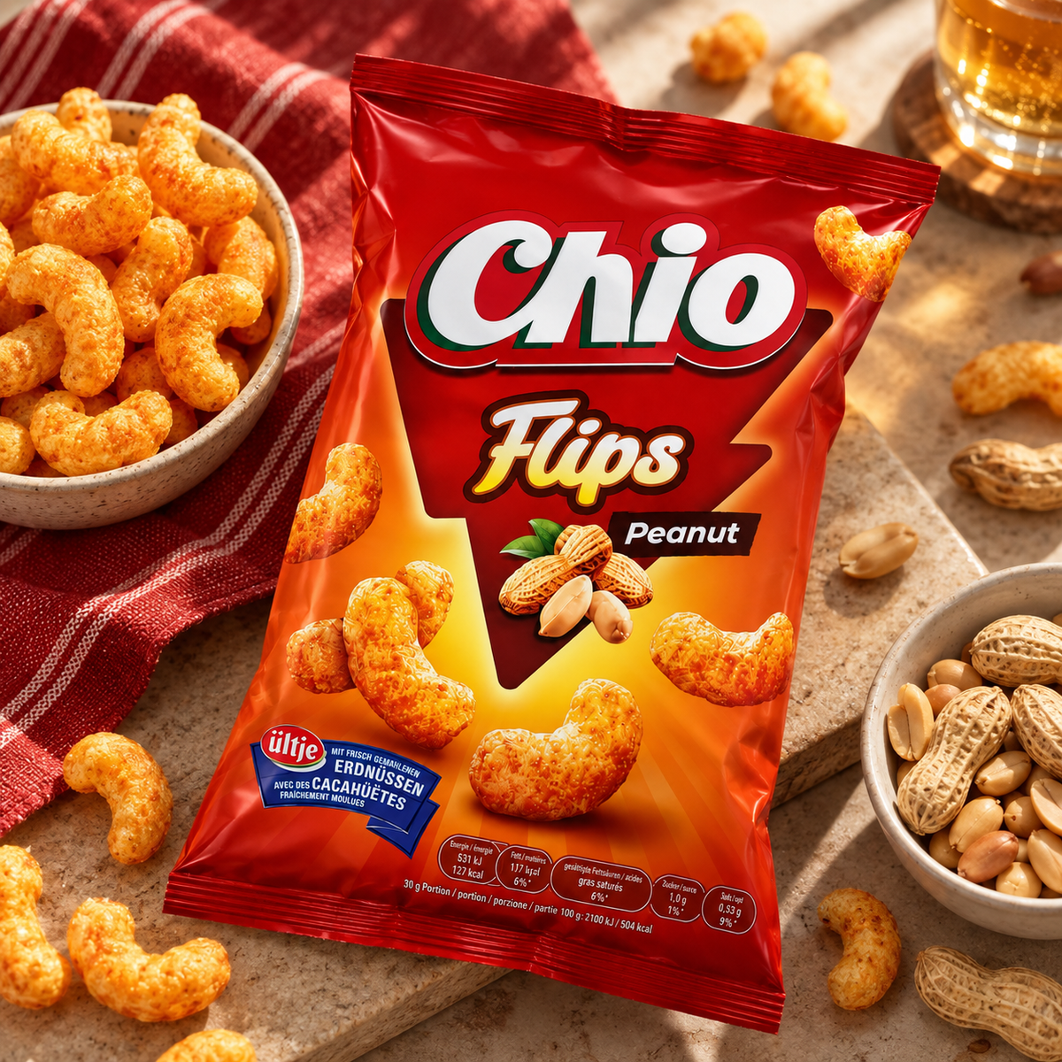 Chio Erdnuss Flips 200g