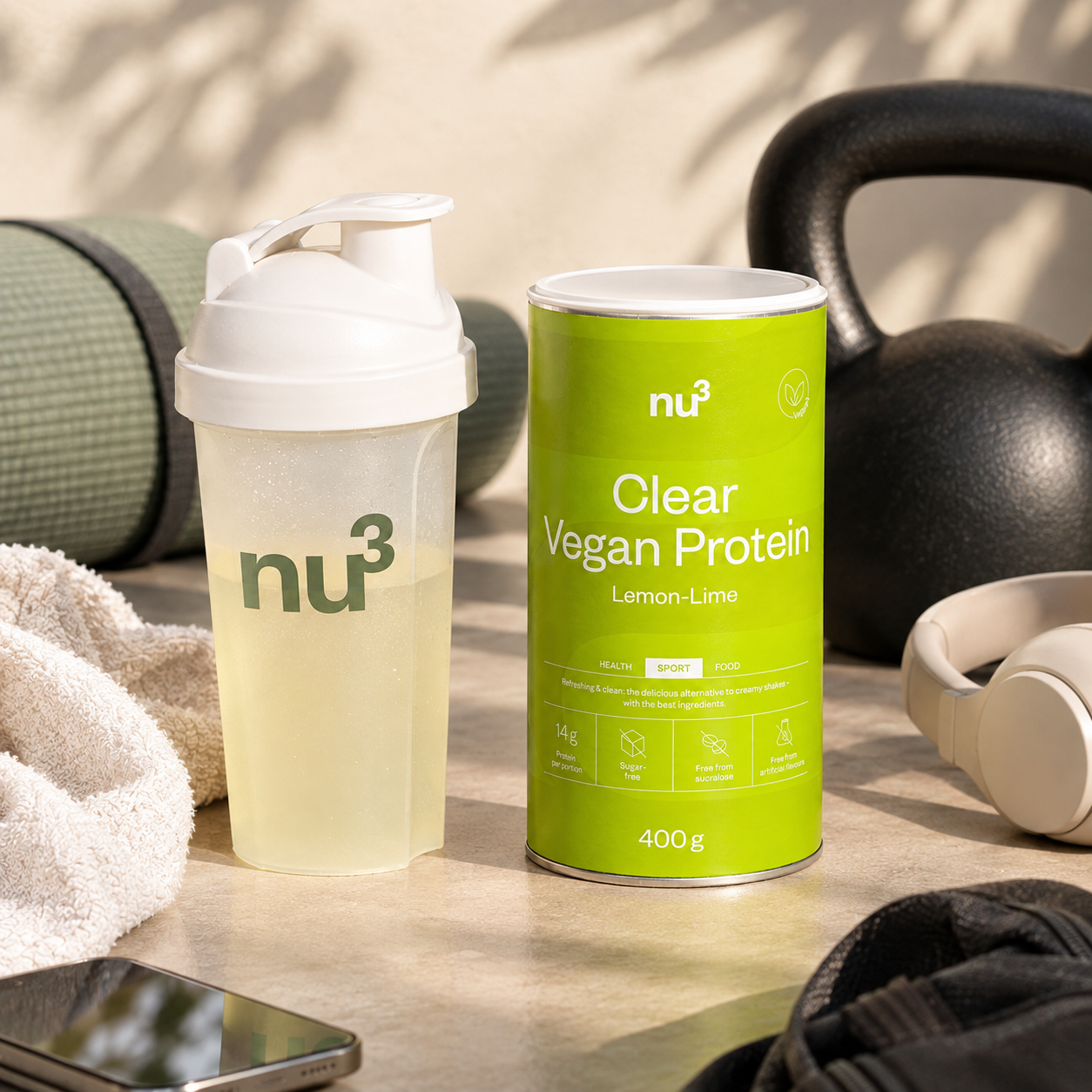 Clear Vegan Protein Lemon-Lime 400g
