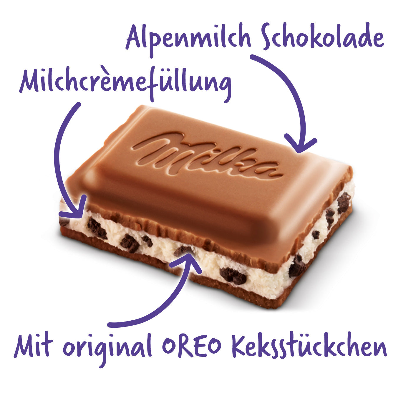 Milka Oreo 100g 