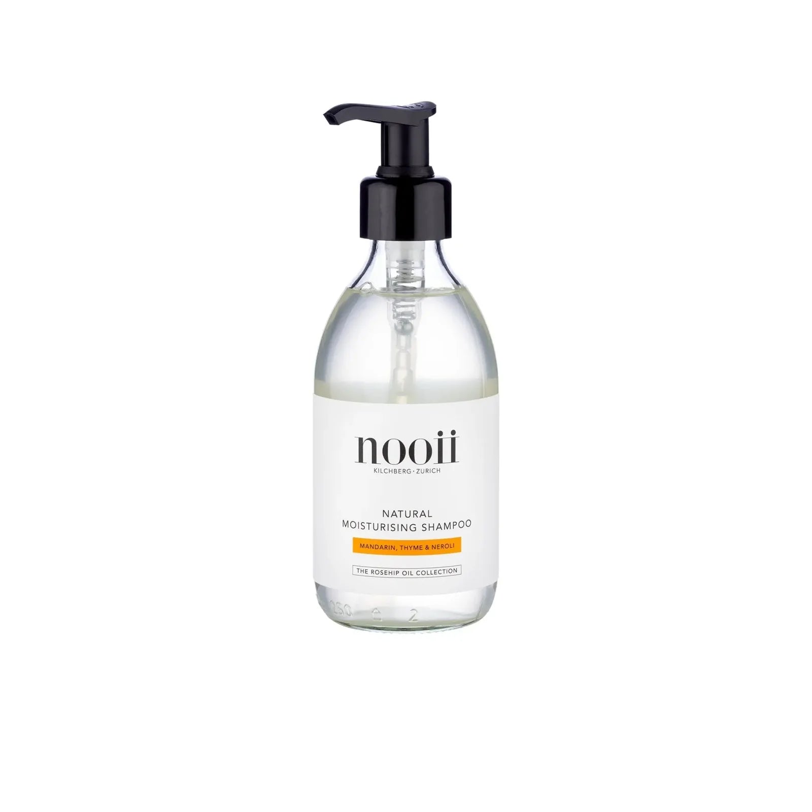 Shampoing hydratant naturel - Mandarine, thym et néroli bio 250 ml