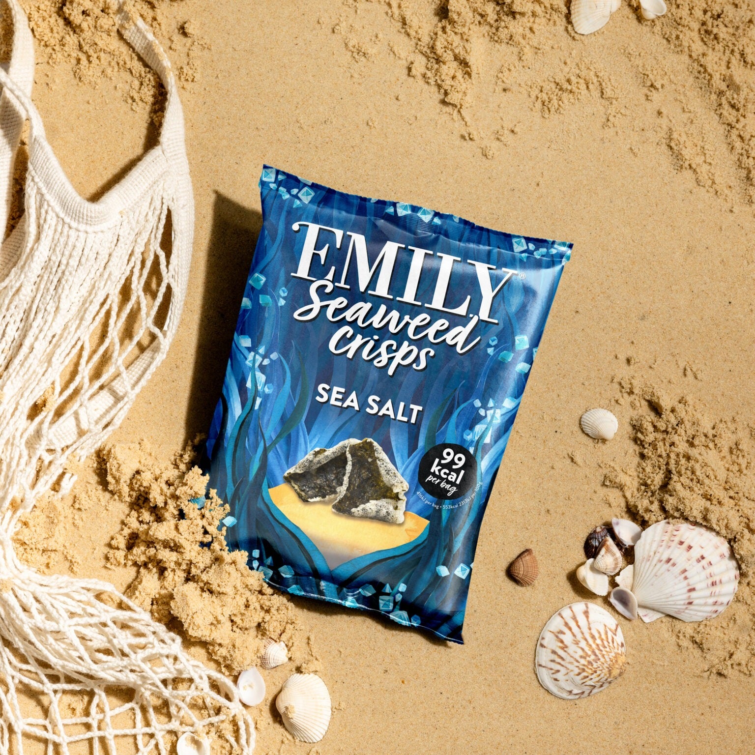 Seaweed Crisps Sea Salt 18g