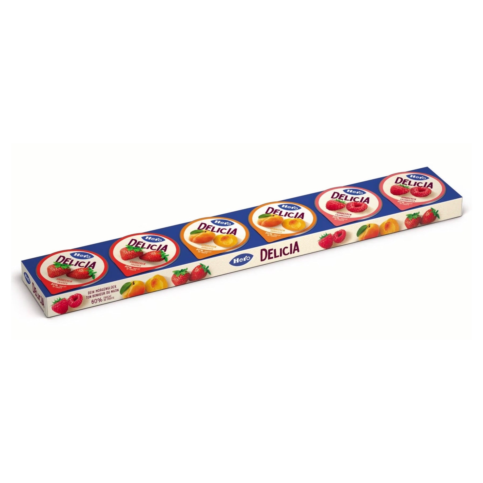 Hero Jam Delicia assortiment 6 x 25g