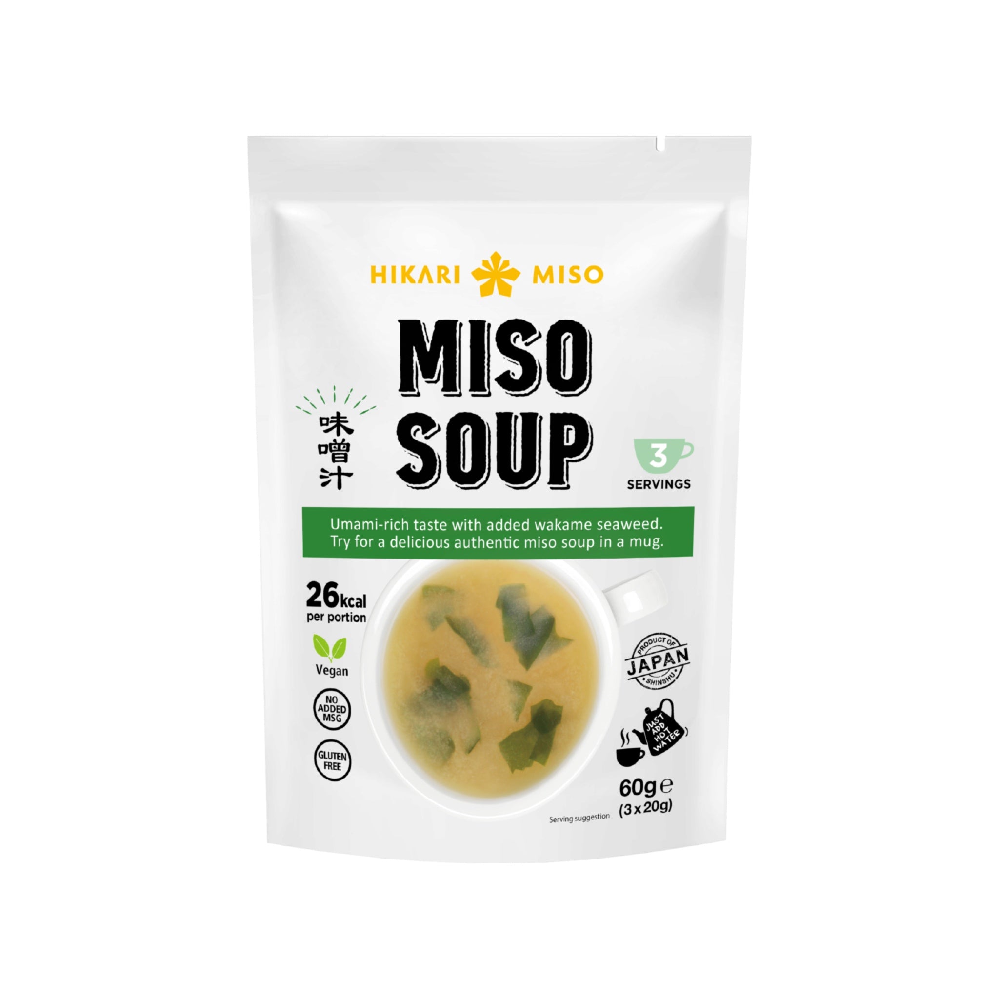 Miso Soup Instant 3 servings - 60g