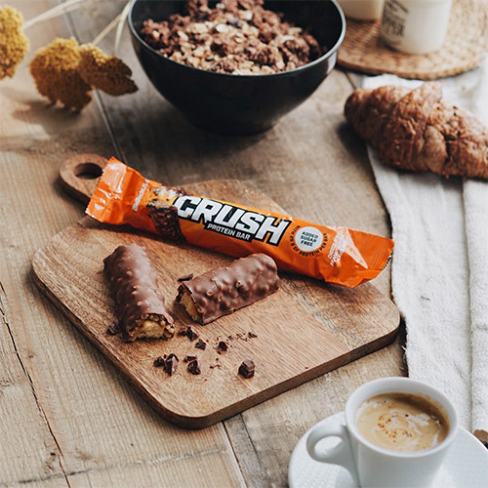 Protein Riegel Crush Chocolate Peanut Butter 12 x 64g